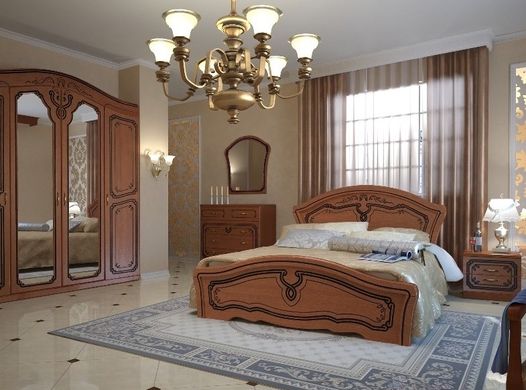 Ліжко «Альба» 1400 з газовими витягами і металевим каркасом