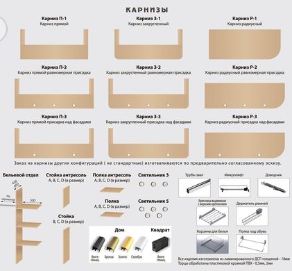 Шафа-купе 1610-1690x450x2400 «Віват 240»